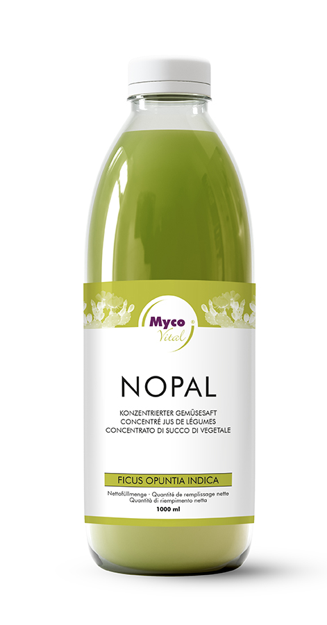 Organic Nopal vegetable juice, concentrated 1 liter