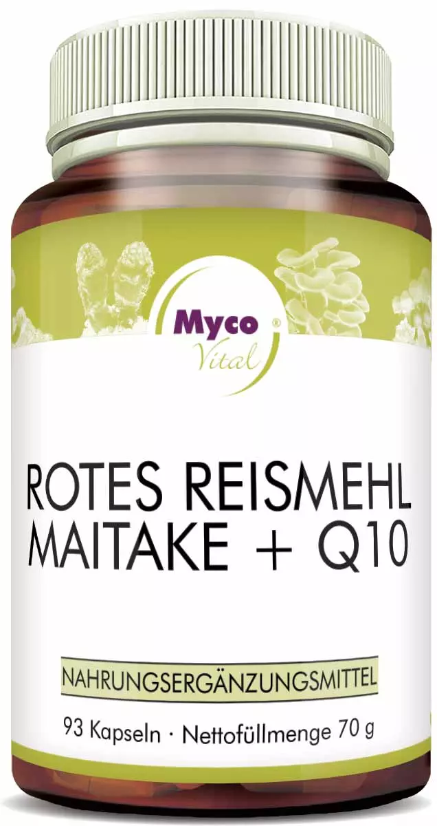 Red rice flour (BIO)-Maitake-Q10 capsules (blend 368)