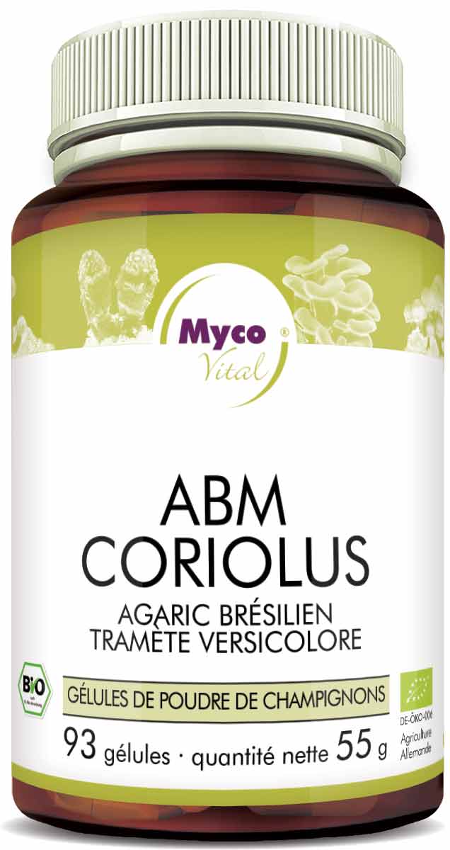 ABM-Coriolus Capsules de poudre de champignons bio (mélange 359)