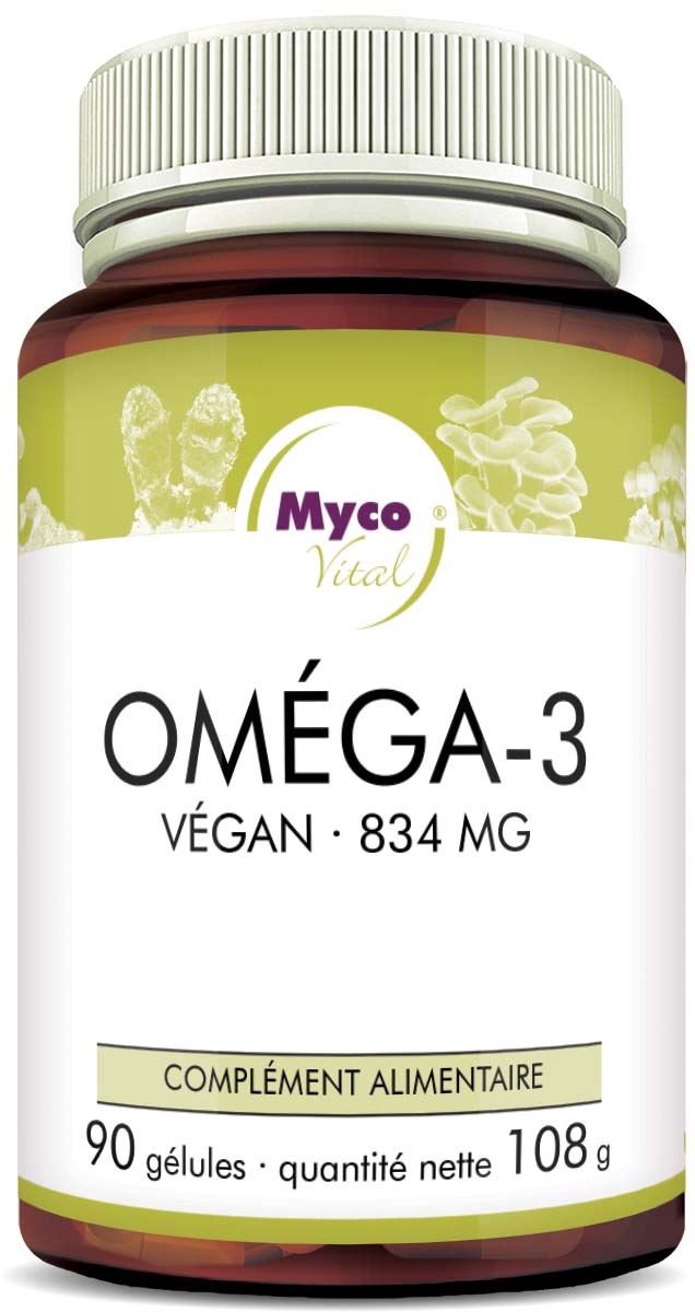 MycoVital Omega 3 VEG algues 834 mg